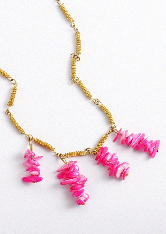 [SALE] Pink coral necklace